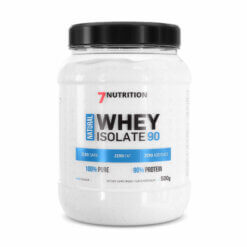 [1-2d.d.] 7 NUTRITION Natural Whey Isolate 90 (be skonio) - 500g