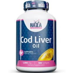 HAYA LABS Cod Liver Oil - 100 kaps.