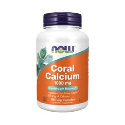 NOW Coral Calcium 1000mg - 100 kaps.