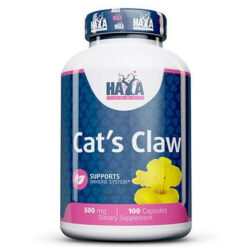 HAYA LABS Cat's Claw (gauruotosios unkarijos žievės ekstraktas) - 100 kaps.