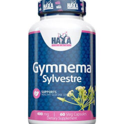HAYA LABS Gymnema Sylvestre (miškinės pokštenės lapų ekstraktas) - 60 kaps.