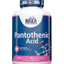 HAYA LABS Pantothenic Acid (vitaminas B5) - 100 kaps.