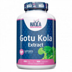 HAYA LABS Gotu Kola (azijinės centelės ekstraktas) - 100 kaps.