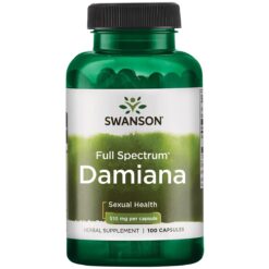 SWANSON Damiana Lapai 510mg - 100 kaps.