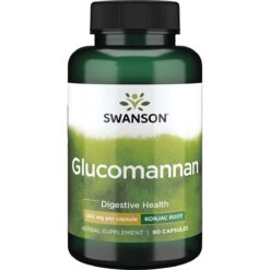 SWANSON Gliukomananas 700mg - 90 kaps.