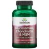 SWANSON Gliukozaminas, Chondroitinas ir MSM - 120 tabl.