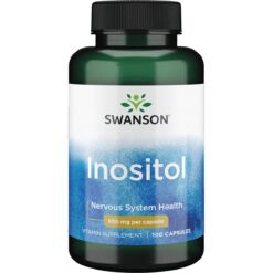 SWANSON Inozitolis 650mg - 100 kaps.