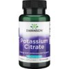 SWANSON Potassium Citrate (Kalis) - 120 kaps.