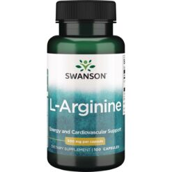 SWANSON L-Argininas 500mg - 100 kaps.