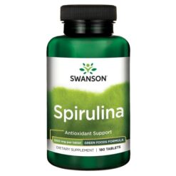SWANSON Spirulina 500mg - 180 tabl.