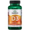 SWANSON Vitaminas D3 1000TV - 250 kaps.