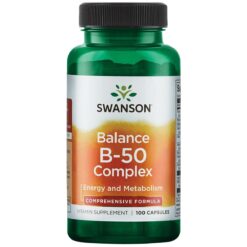 SWANSON Vitaminų B Kompleksas - 100 kaps.
