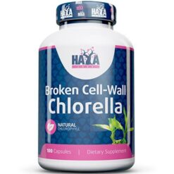 HAYA LABS Broken Cell-Wall Chlorella - 100 kaps.