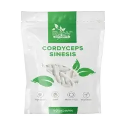RAW POWDERS Cordyceps Sinensis (kordicepsas) - 90 kaps.