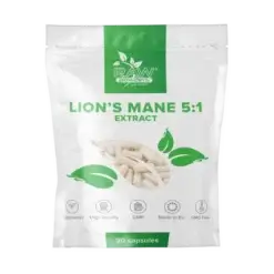 RAW POWDERS Lion's Mane 5:1 Ekstraktas - 90 kaps.