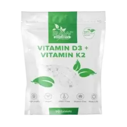[1-2d.d.] RAW POWDERS Vitamin D3 + Vitamin K2 - 90 tabl.