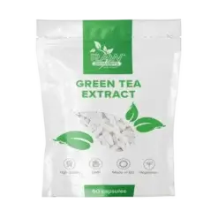 RAW POWDERS Žaliosios Arbatos Ekstraktas 500mg - 60 kaps.