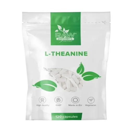 RAW POWDERS L-Theanine – 120 kaps.
