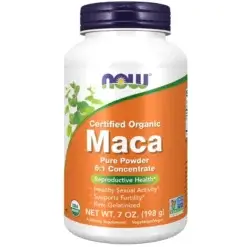 NOW Maca 6:1 Concentrate Pure Powder - 198g