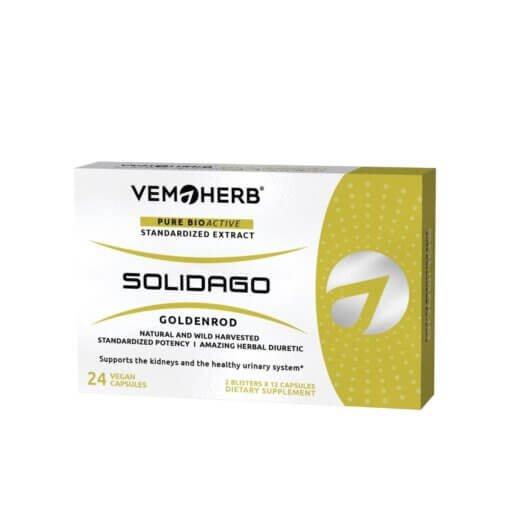 VEMOHERB Solidago (paprastoji rykštenė) - 24 kaps.