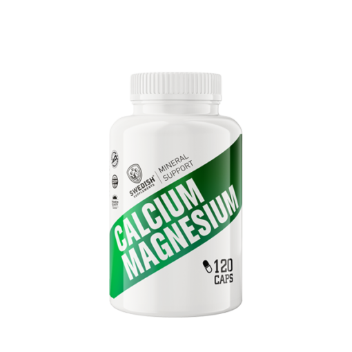 SWEDISH SUPPLEMENTS Calcium Magnesium - 120 kaps.