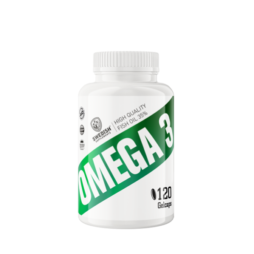 SWEDISH SUPPLEMENTS Omega 3 - 120 kaps.