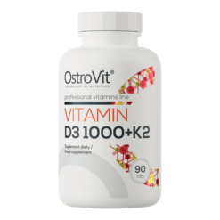 OSTROVIT Vitamin D3 1000 IU + K2 - 90 tabl.
