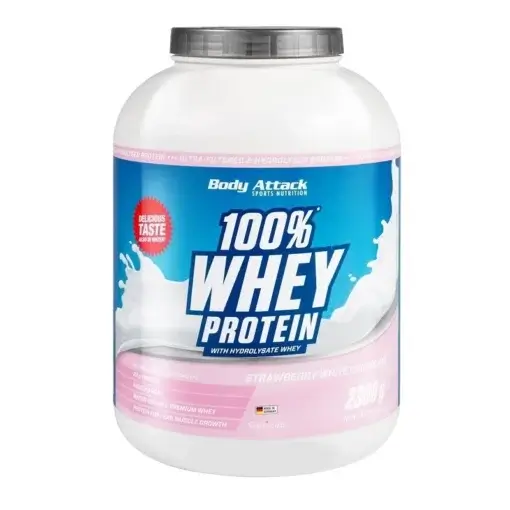 BODY ATTACK 100% Whey Protein - 2300g