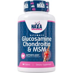 HAYA LABS Glucosamine Chondroitin & MSM - 90 tabl.