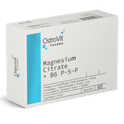 OSTROVIT Pharma Magnesium Citrate+B6 P-5-P - 60 kaps.