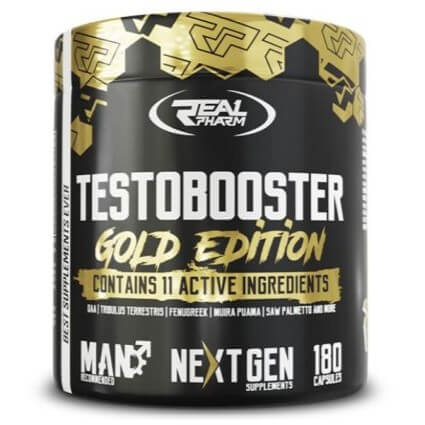 REAL PHARM Testo Booster Gold Edition - 180 kaps.