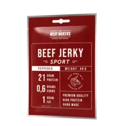 [1-2d.d.] THE MEAT MAKERS Beef Jerky Sport Peppered - 40g