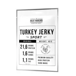 [1-2d.d.] THE MEAT MAKERS Turkey Jerky Sport Original - 40g