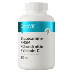 [1-2d.d.] OstroVit Glucosamine + MSM + Chondroitin + Vitamin C - 90 tabl.