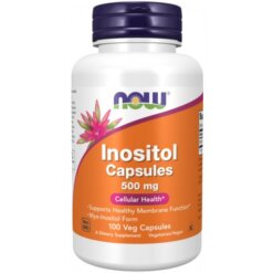 NOW Inositol 500mg 100 kaps.