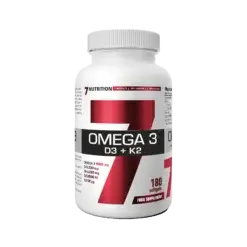 7 Nutrition Omega-3 + D3 + K2 – 180 kaps.
