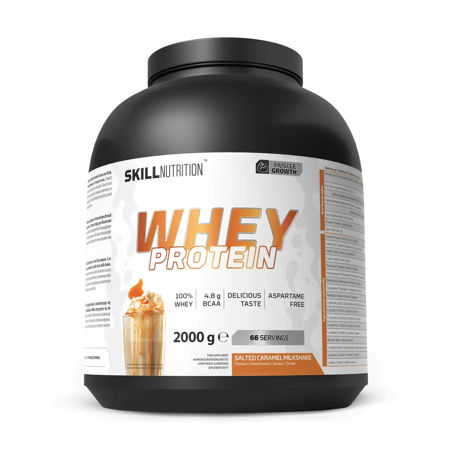 SKILL NUTRITION Whey Protein Powder - 2000g