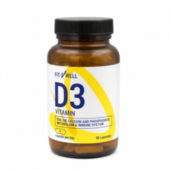 FITNWELL Vitamin D-3 2000IU - 90 kaps.