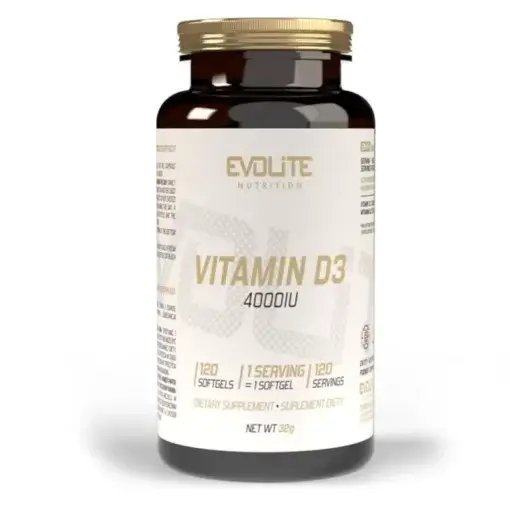 EVOLITE Vitamin D3 (4000 IU) - 120 kaps.