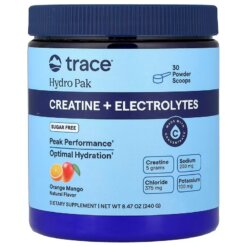 TRACE MINERALS Hydro Pak Creatine + Electrolytes - 201-240g