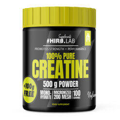 [1-2d.d.] HIRO.LAB 100% Pure Creatine - 500g + 100g nemokamai