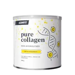 [1-2d.d.] ICONFIT Collagen + Vitaminas C (Hidrolizuotas Kolagenas) - 300g